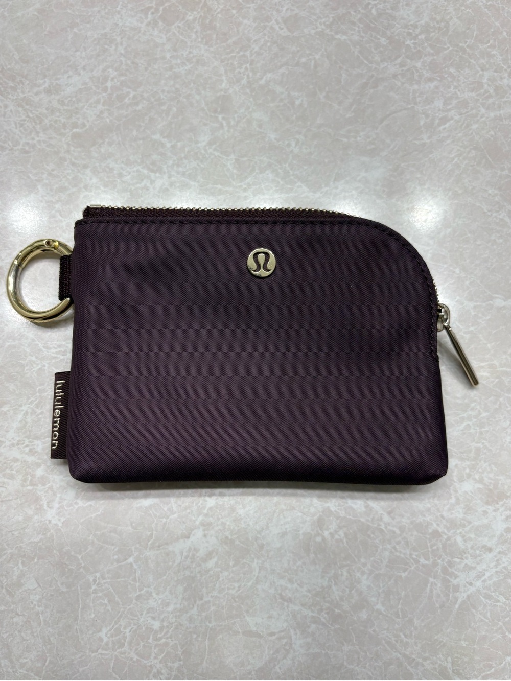 lululemon athletica Small Zip Pouch in Plum